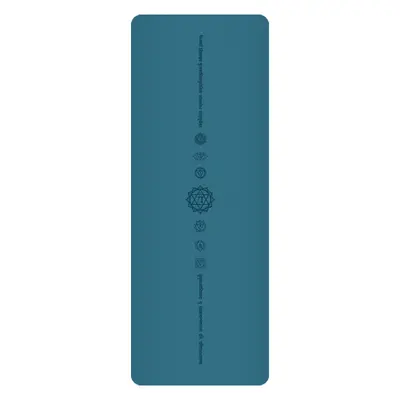 Weiße PU-Leder Naturkautschuk-Yogamatte, rutschfest, schweißabsorbierend - 10