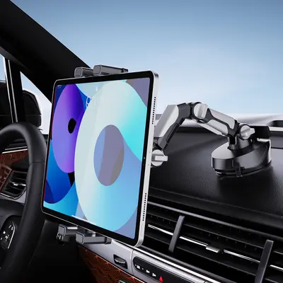 Cross-border suction cup waterfall adjustable rotatable car mobile phone holder multifunctional universal car tablet holder