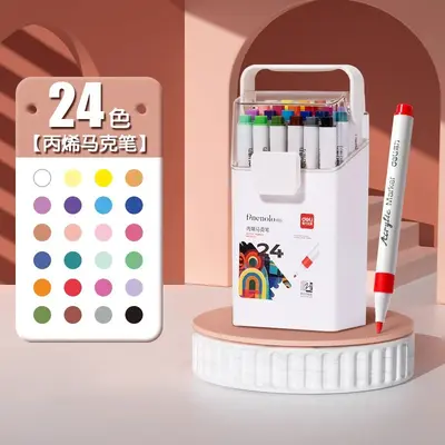 Akrilik İşaretleyici Kalem Seti 60 Renk - 8