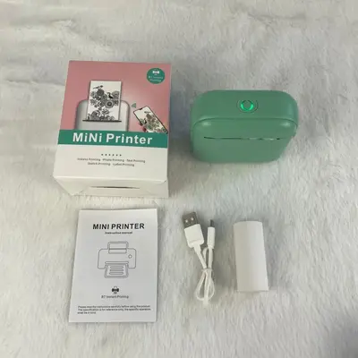 Sınır ötesi Amazon termal mini yazıcı taşınabilir dijital fotoğraf küçük etiket çocuk hediyesi özel - 8