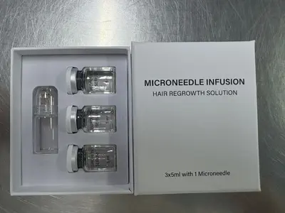 Microneedle Hair Regrowth Serum Kit - 9