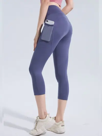 Yüksek Belli Kalça Kaldırıcı Yoga Pantolonu, Yüksek Esneklikli Fitness Taytı