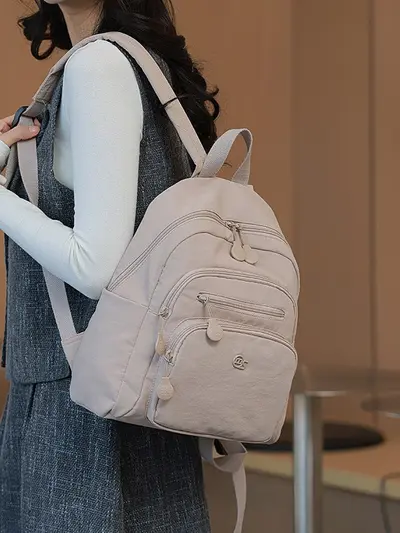 Koreanischer Freizeitrucksack, großes Fassungsvermögen, leicht, Schulrucksack - 4