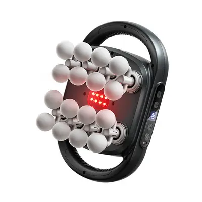 HYUNDAI 16 Başlıklı Profesyonel Fasya Tabancası, Şarjlı Ev Tipi Masaj Aleti - 9
