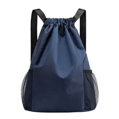 Waterproof Drawstring Basketball Backpack, Customizable Logo, Side Pocket, Large Capacity - 9