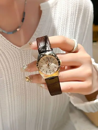 Swiss brand women's watch new waterproof luminous ultra-thin watch women's live streaming foreign trade hot model dropshipping - 9