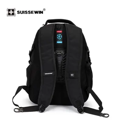 Rucksack für Herren, Xiangxing, wasserdicht, verschleißfest, mehrfächrig, großkapazitiv, Schulter-Schülertasche, Computertasche, Logo-Individualisierung