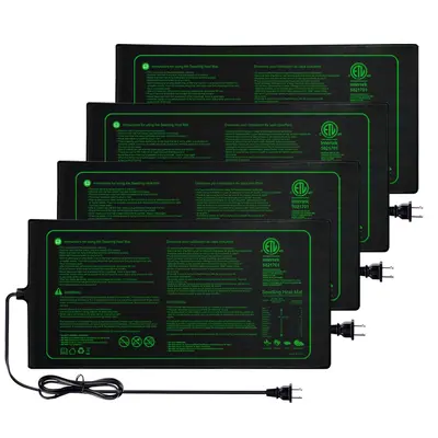 Su geçirmez PVC fide ısıtma matı, bitki ve sürüngen terraryumu için - 8