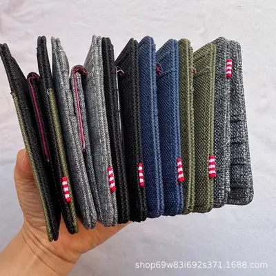 Herrenbrieftasche aus Leder mit Münzfach - 2