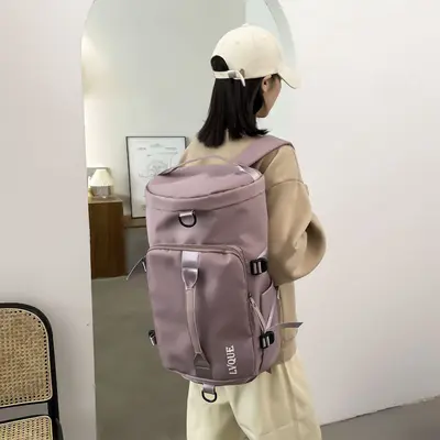 Large capacity travel and sports bag, multifunctional, single shoulder strap - 2