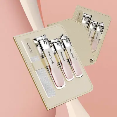 Gradient Nail Clippers 4-Piece Set Portable - 2