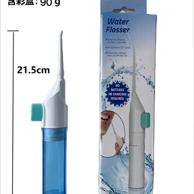 Portable Manual High-Pressure Water Flosser Dental Irrigator - 4