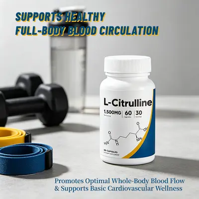 L-Citrulline kapsülleri, spor takviyesi - 3