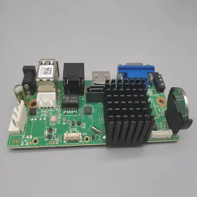 10 channel 4K xmeye NVR network hard disk video recorder, supports HDMI VGA 1080P high resolution output