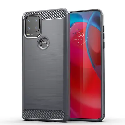 Moto G Stylus5G cep telefonu kılıfı için uygundur Edge20Fusion/20Lite koruyucu kapak fırçalanmış yumuşak silikon - 8