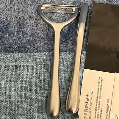 德国不锈钢削皮刀厨房家用去皮水果蔬菜瓜果刨削不锈钢削皮刀