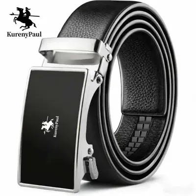 【Großhandel】Paolo Original Ledergürtel für Herren mit Premium-Automatikschnalle Business Casual Gürtel hochwertiger Hosengürtel