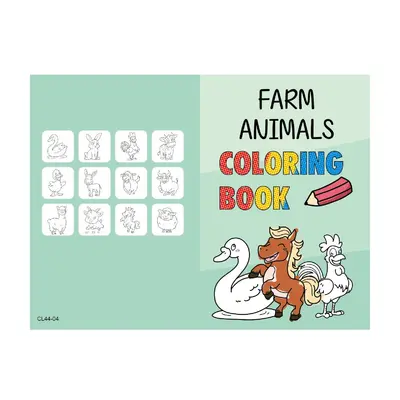 Çocuk Karikatür Boyama Kitabı, Okul Öncesi Eğitim ve Parti Temalı - 9