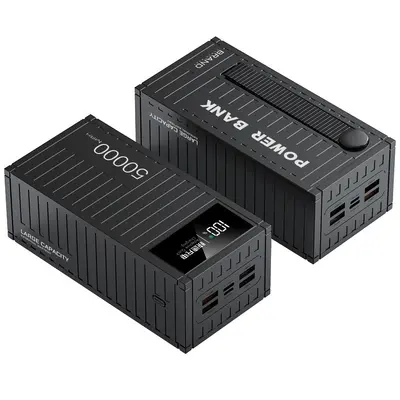 20000 Süper Hızlı Şarj Konteyner Powerbank 20000 Gerçek Kapasite 30000 Mega Kapasite Sahte Olmayan 50000 mAh - 7