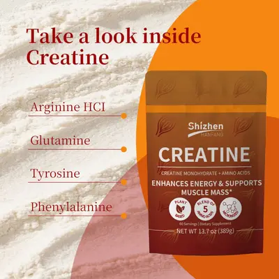 外贸热销Creatinepowdersupplement肌酸粉补充剂跨境源头工厂批发