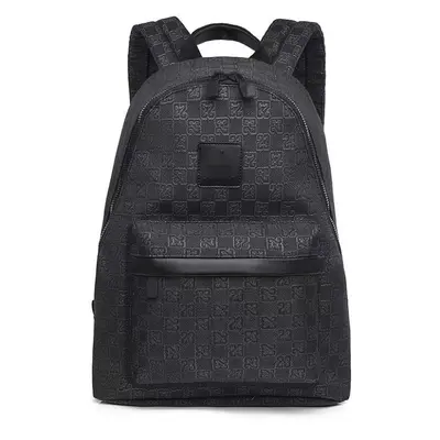 Checkered Student Backpack, Large Capacity Travel and Basketball Bag - 12