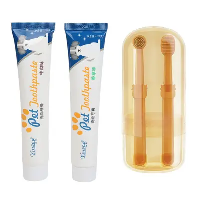 Pet toothpaste edible tartar removal for dogs and cats - 7