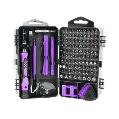 Screwdriver set 115-piece, CRV material, multifunctional for watches - 4