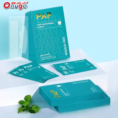 Ouniojie 3rd Generation PAP Dry Teeth Whitening Strips, Gel-Free - 3