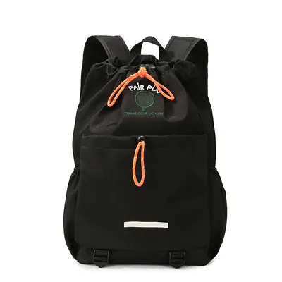 Badminton Sports Bag with Large Capacity and Drawstring Outdoor Backpack - 8