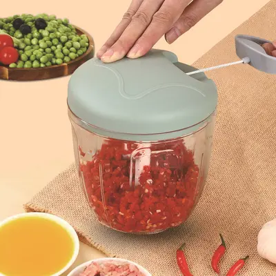 Garlic mincer, household garlic grinder, manual shrimp crusher, garlic grinder, vegetable chopper, garlic crusher, cross-border labeled vegetable cutter.