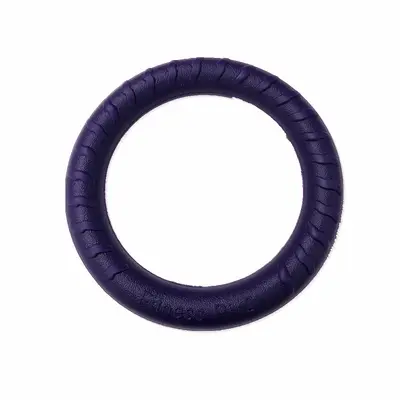 厂家现货EVA宠物用品狗狗玩具批发大狗拔河圈圈互动拉环带绳球 - 8