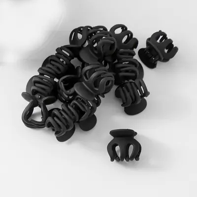 Plastic hair clips for bun hairstyles, high ponytail clips, large princess half-up hair clips, small clips for wholesale loose hair.