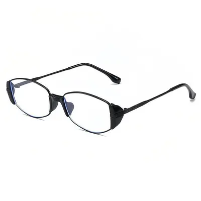 Women's Retro Small Brown Polarized Sunglasses, Metal Frame - 10