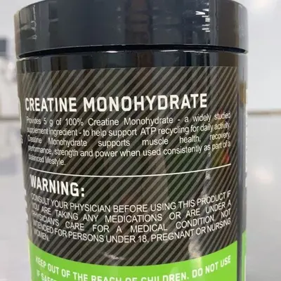 Creatine Monohydrate Powder 300g, Pre-Workout Supplement - 4