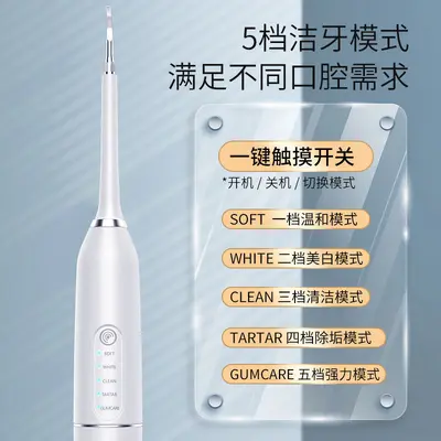 Sonic Electric Toothbrush Tartar Remover Ultrasonic - 3