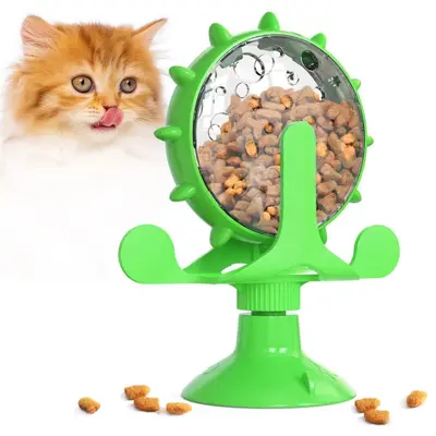 Rolling Slow Feeder Toy for Cats and Dogs - 3