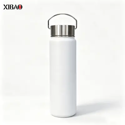 Vacuum Stainless Steel Sports Water Bottle 304 Wide Mouth - 8
