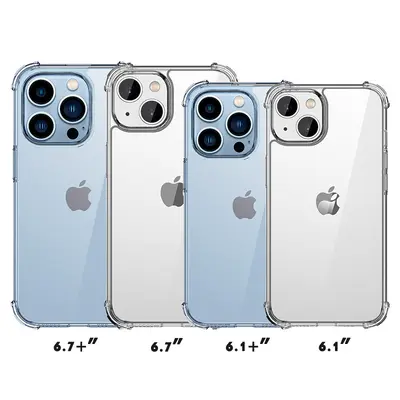 IPhone 13 pro için uygun yüksek şeffaflık cep telefonu kılıfı X Apple 14 pro max yumuşak kabuk şeffaf ultra ince koruyucu kapak toptan - 6