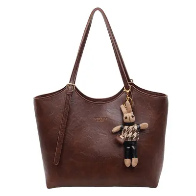 Retro Women's Tote Bag, Large Capacity Single-Shoulder Bag - 6
