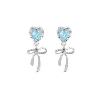S925 silver needle personalized full zircon super shiny earrings, lightweight luxury premium style, popular earrings, elegant and perfect fashion ear accessories for women.