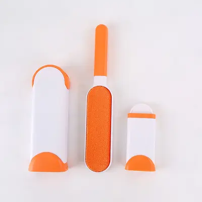 In stock home type double-sided clothing lint brush, anti-static cashmere brush, hair remover three-piece set mohair brush. - 10