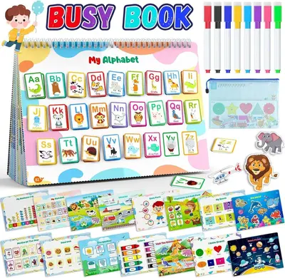 Kinder-Activitybuch zum Mitnehmen, langlebig und reißfest - 9