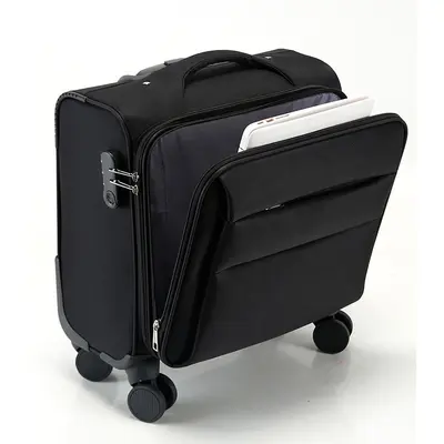 16 Inch Oxford Cloth Carry-On Trolley Case with Combination Lock - 3
