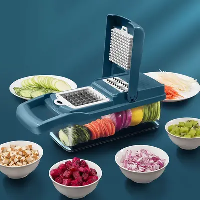 16-in-1-Gemüseschneider mit Kartoffelreibe - 4