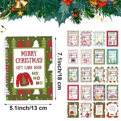 Weihnachts-Überlebens-Buch-Geschenkkarte - 5