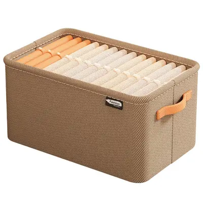 Toy storage basket, thickened material, multipurpose storage box