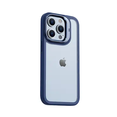 Phone case for iPhone 14, TPU+PC, zinc alloy bracket - 9