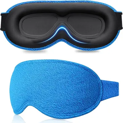 3D-Schlafmaske mit Verdunkelung, für Reisen und Schlaf