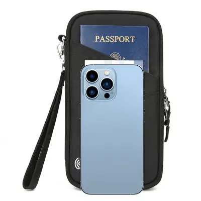 RFID pasaport kılıfı, seyahat belge çantası