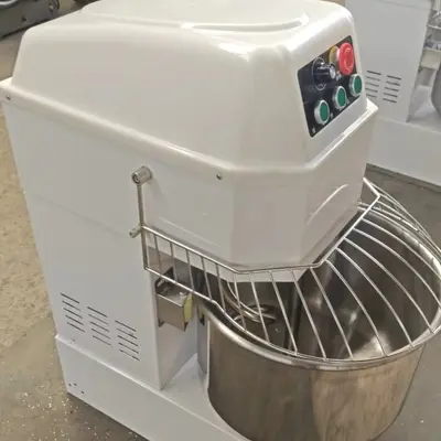 Commercial dough kneader stainless steel, 30-130 litre, dual speed - 4